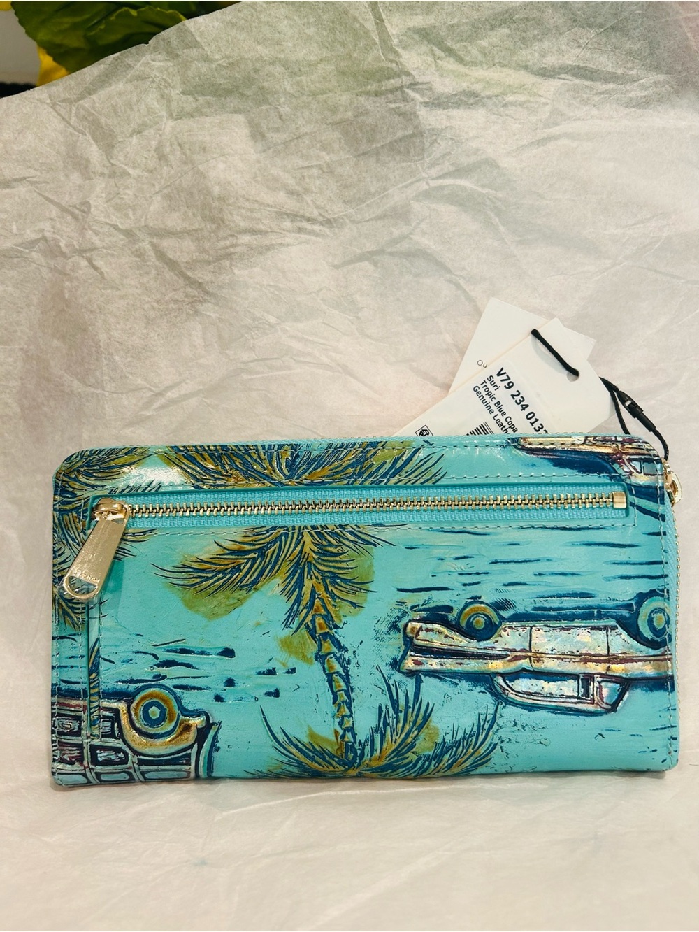 Brahmin Tropic Blue Copa Cabana Suri - Picture 4 of 9